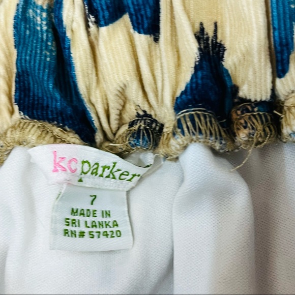 KC Parker girls animal print corduroy skirt sz 7 - Picture 3 of 4